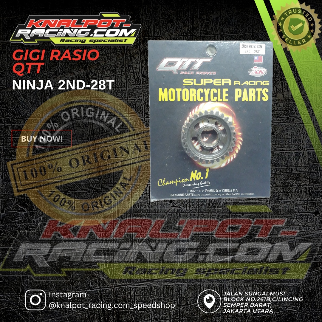 GIGI RASIO QTT NINJA 2ND-28T